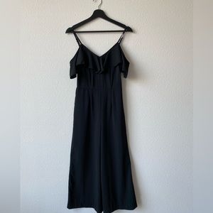 Socialite cute black jumpsuit